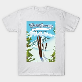 North Conway New Hampshire ski T-Shirt